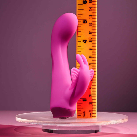 Selopa Butterfly Love - 13.8 cm USB Rechargeable Butterfly Vibrator VIBRATORS-RABBIT