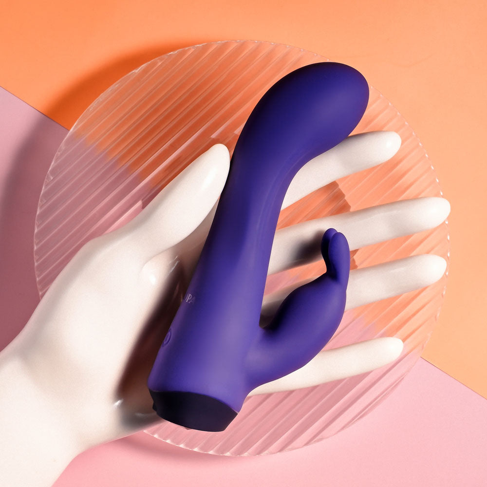 Selopa Plum Job 13.5cm Rabbit Vibrator | Poseable Design > Vibrators > Ladies > Rabbit