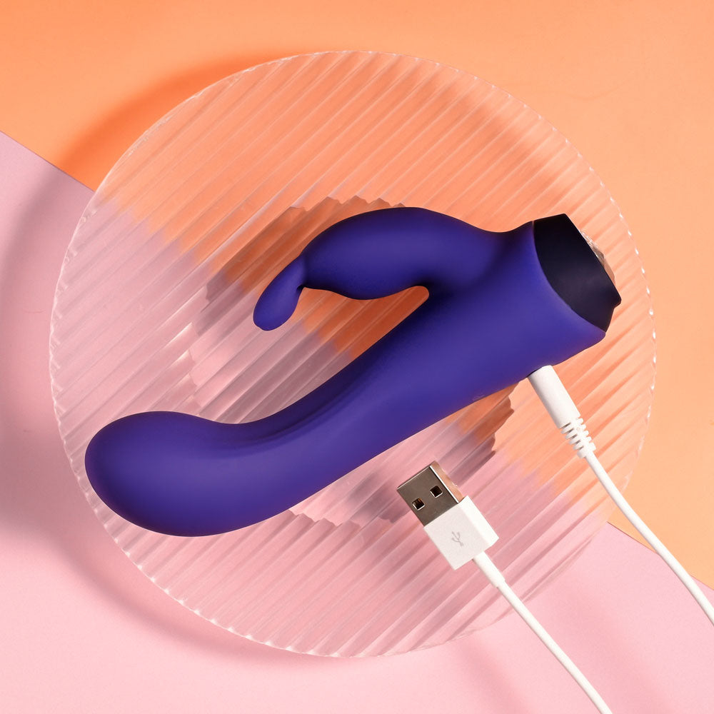 Selopa Plum Job 13.5cm Rabbit Vibrator | Poseable Design > Vibrators > Ladies > Rabbit