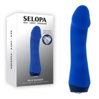 Selopa Banger - Vibrator 13.6cm Waterproof Blue Blue > Vibrators > Standard Vibrators