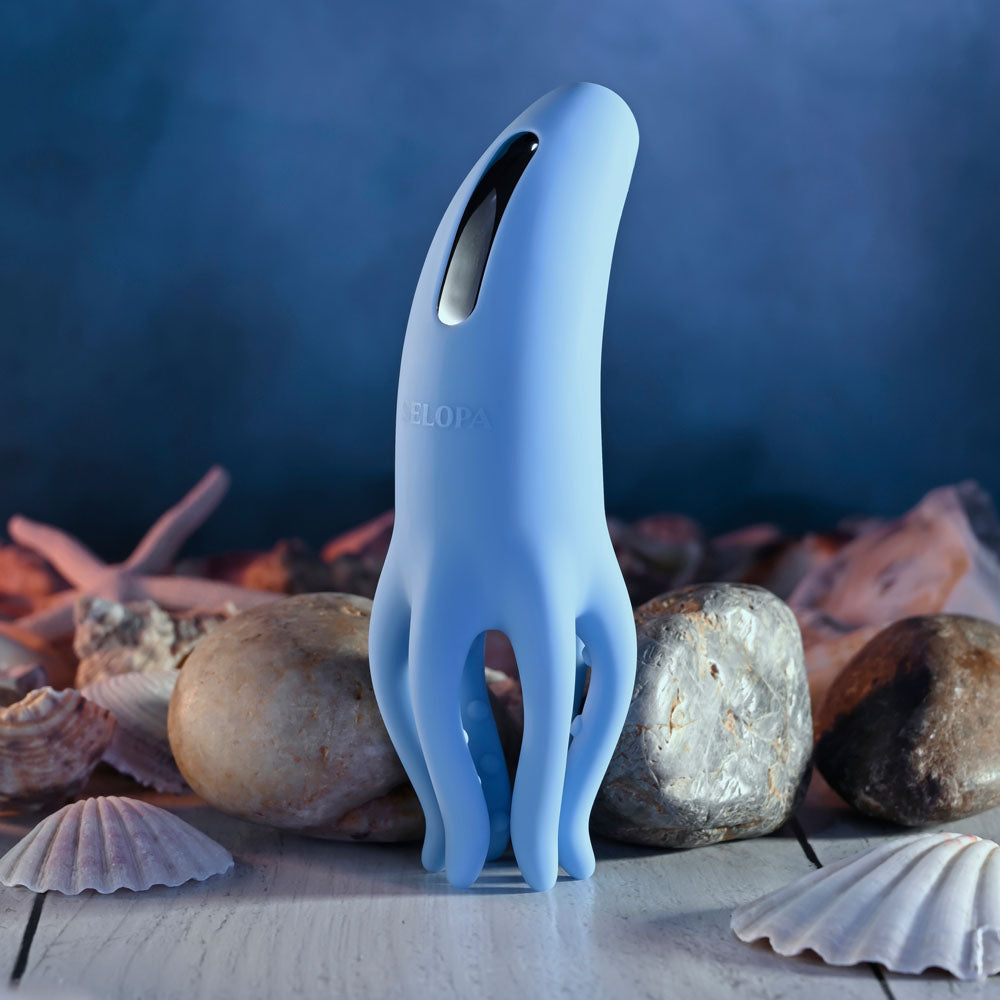 Selopa Tentacle Tickler USB Rechargeable Vibrating Stimulator in Purple STIMULATORS