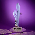 Lavender Love – Waterproof Dual Motor Rechargeable Flexible Vibrator > Vibrators > Ladies > Rabbit