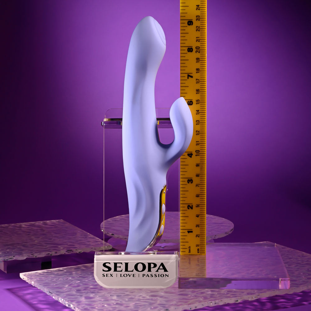Lavender Love – Waterproof Dual Motor Rechargeable Flexible Vibrator > Vibrators > Ladies > Rabbit