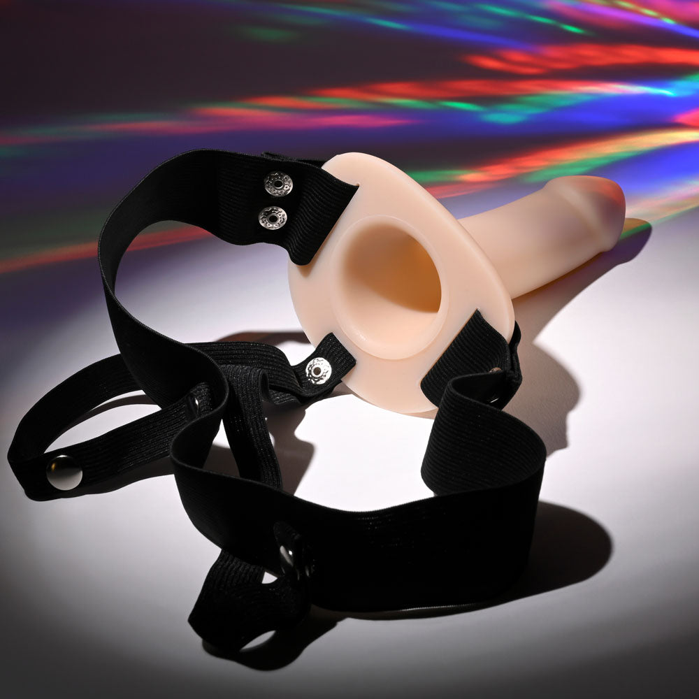 Selopa Our First Hollow Strap On 6.5" Inches 16.3 cm Adjustable > Dildos > Hollow Strap Ons