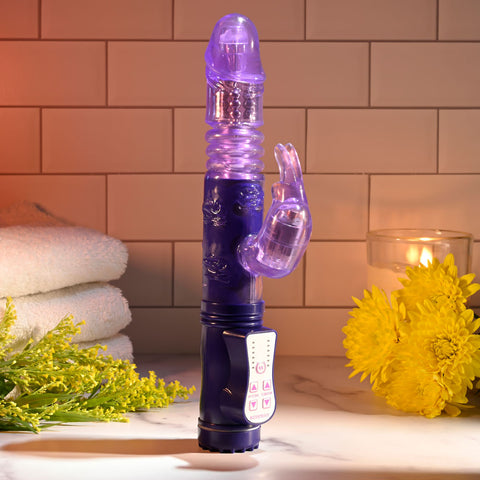 Selopa Bunny Thruster Rabbit Vibrator 24.8cm With Thrusting