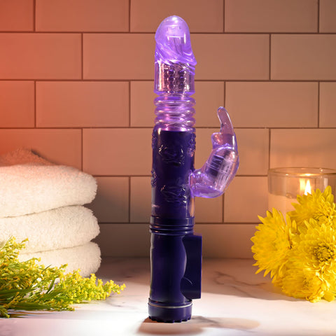 Selopa Bunny Thruster Rabbit Vibrator 24.8cm With Thrusting