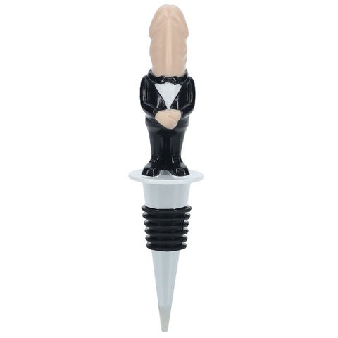 S-Line The Dickheads Groom Bottle Stopper – Functional Barware Accessory > Novelties > Party Supplies