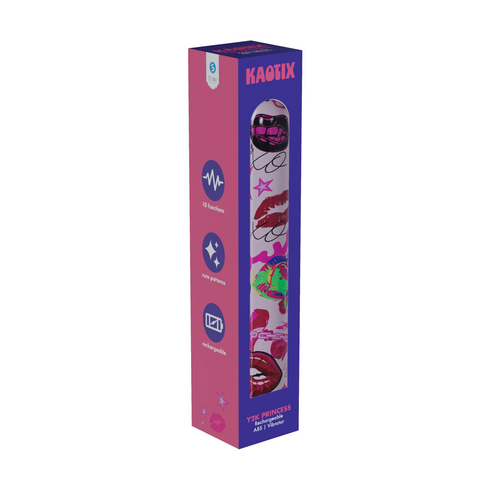 S-Line Kaotix Y2K Princess (Powder) – USB Rechargeable 17.8 cm Vibrator > Vibrators > Standard Vibrators