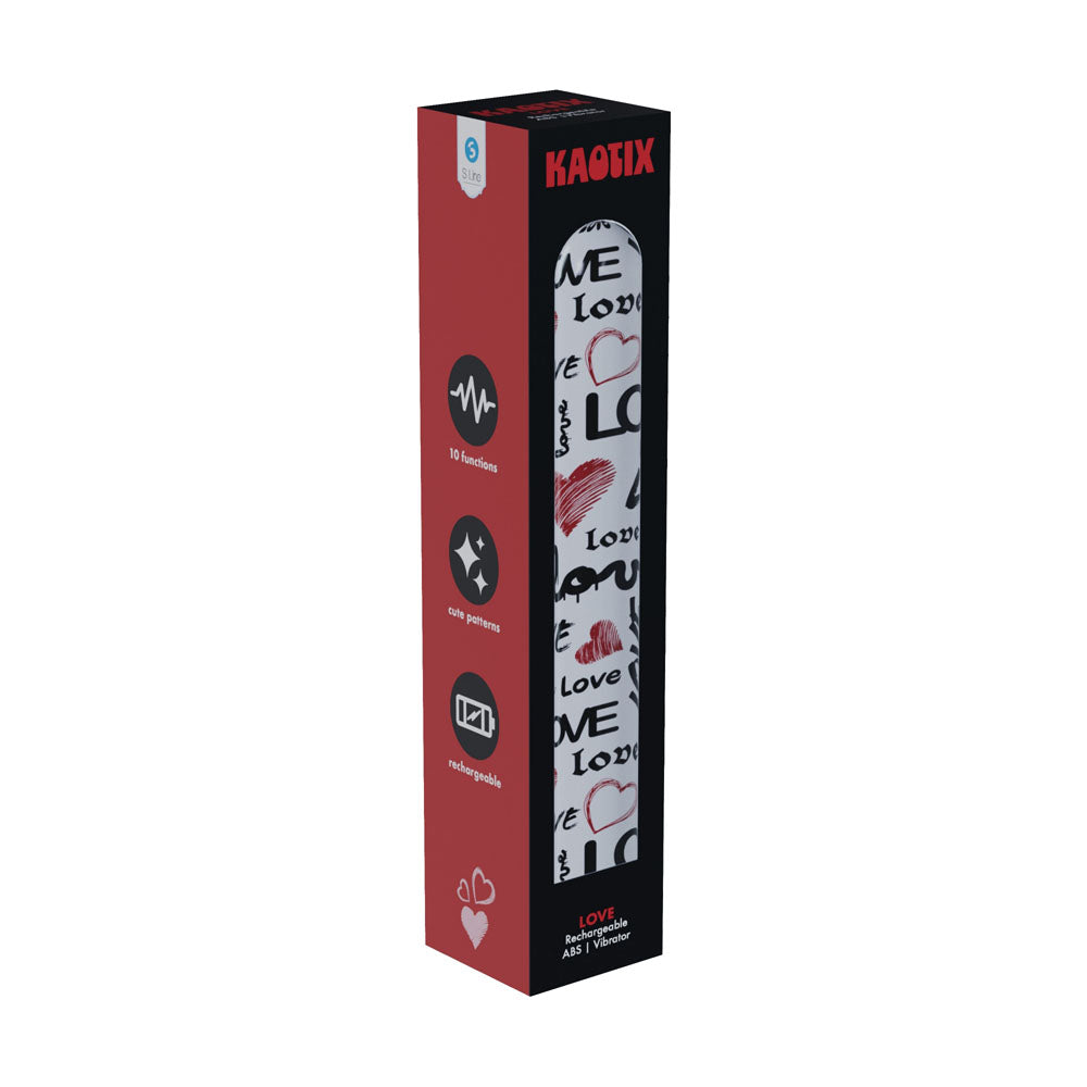 S-Line Kaotix Love (USB Rechargeable) – 17.8 cm Vibrator > Vibrators > Standard Vibrators