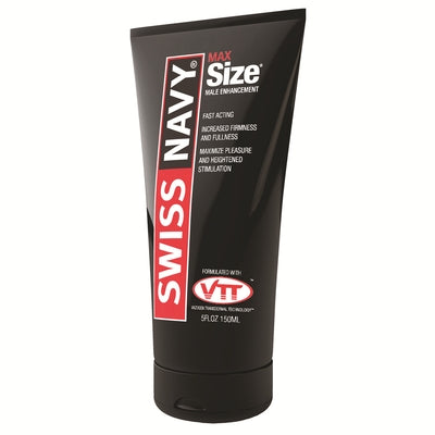 Swiss Navy Max Size Cream Male Enhancement 5 Fl Oz Default Title Oral Gels & Sprays