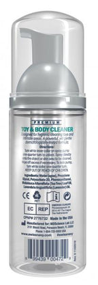 Swiss Navy Toy and Body Cleaner Foaming Dispenser 1.6 oz Clear Bottle > Essentials > Toy Cleaners