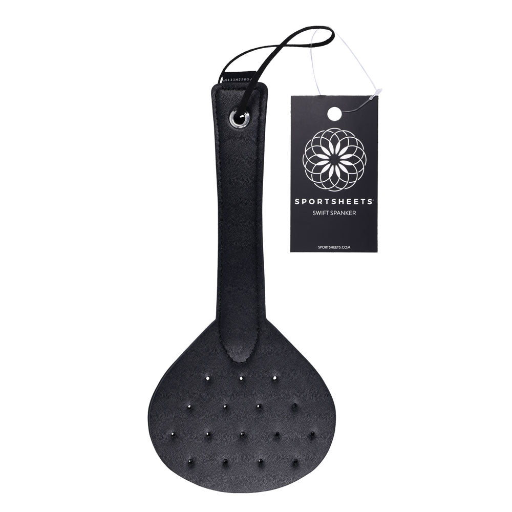 SPORTSHEETS Swift Spanker 29.2 cm Faux Leather Paddle > Bondage Gear > Paddles Main image