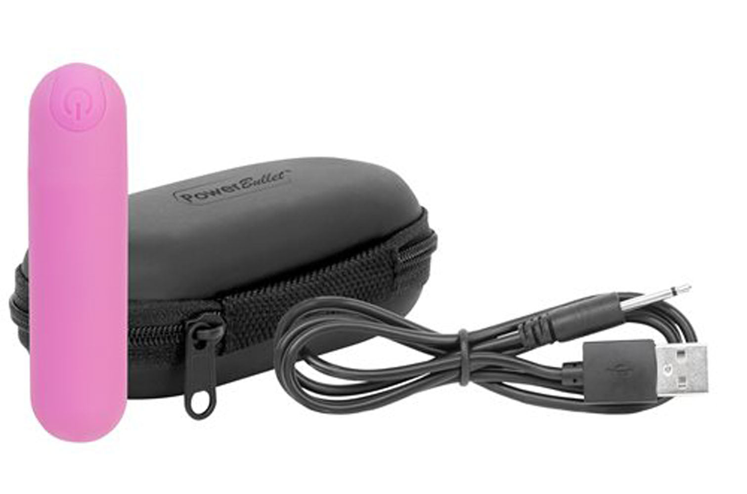 Essential 3 Inch Rechargeable Bullet Vibrator with Storage Case and USB Charging Cord > Vibrators > Mini Vibrators