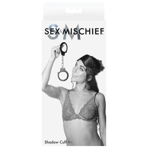 Sex and Mischief Shadow Cuff Kit for Thrilling Bondage Experience Restraints