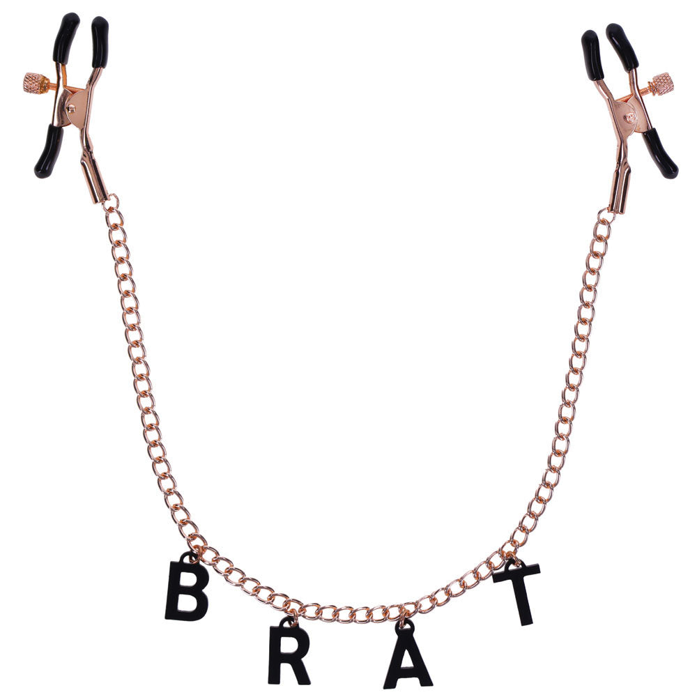 Sex & Mischief Brat Charmed – Rubber Tipped Nipple Clamps > Sex Toys > Nipple Clamps