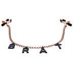 Sex & Mischief Brat Charmed – Rubber Tipped Nipple Clamps > Sex Toys > Nipple Clamps