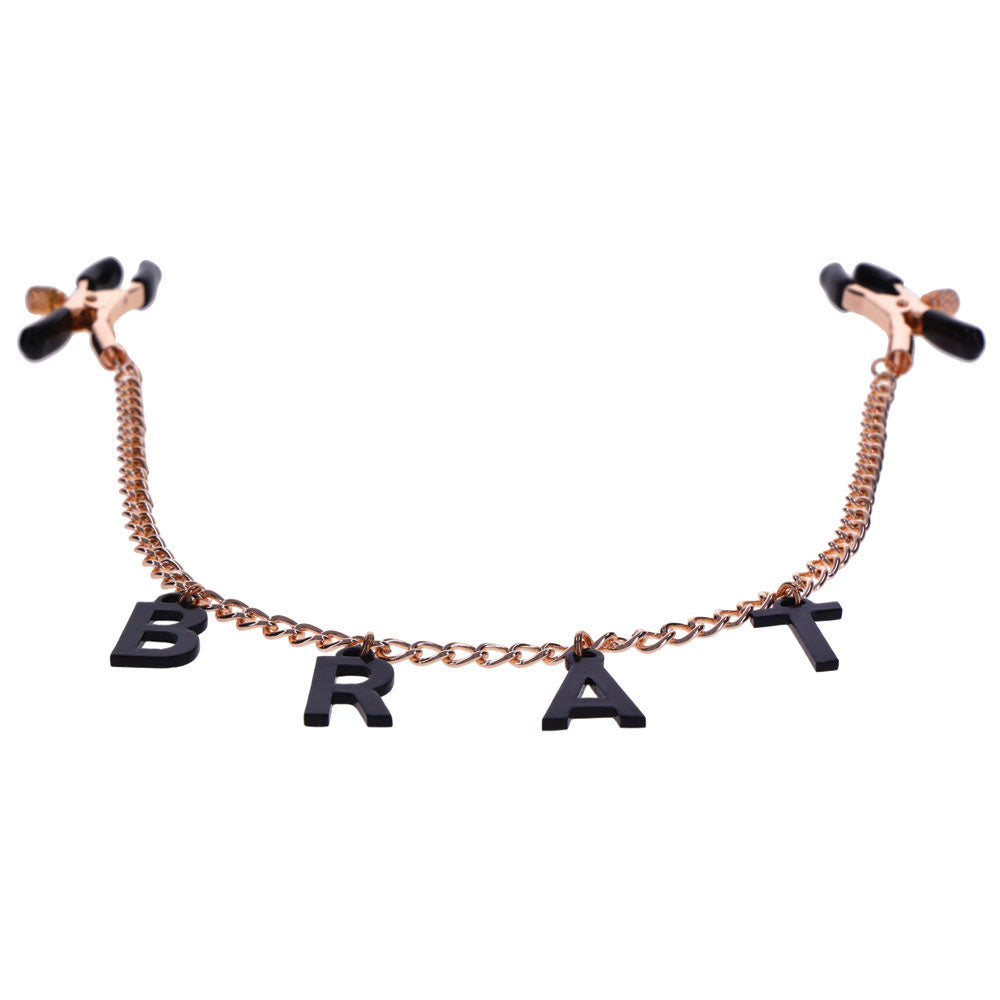 Sex & Mischief Brat Charmed – Rubber Tipped Nipple Clamps > Sex Toys > Nipple Clamps