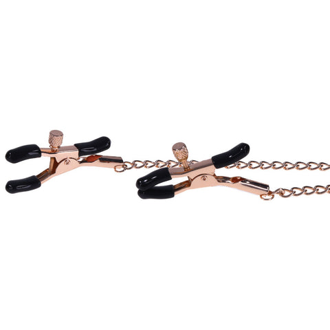 Sex & Mischief Brat Charmed Nipple Clamps 45 cm Chain Nipple Stimulators