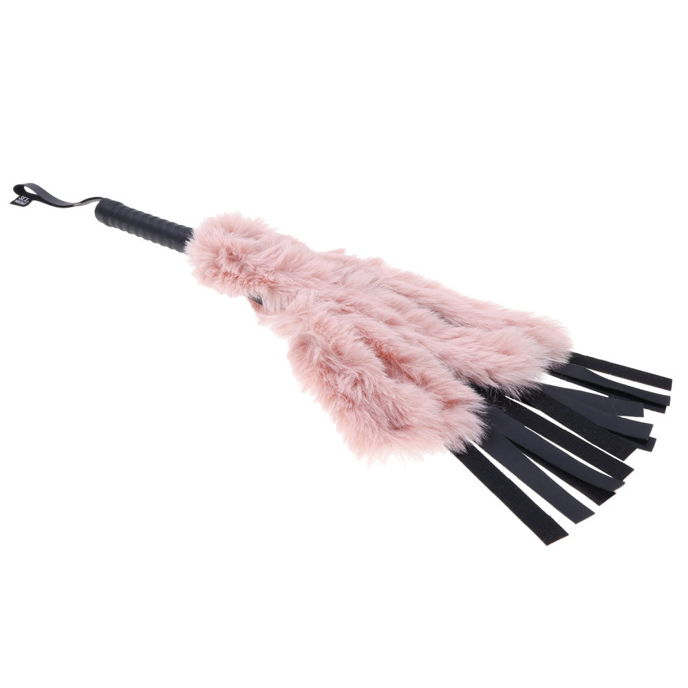 Sex & Mischief Brat - Dual Texture Faux Fur Vegan Leather 50Cm Flogger > Bondage Gear > Whips & Floggers