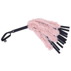 Sex & Mischief Brat - Dual Texture Faux Fur Vegan Leather 50Cm Flogger > Bondage Gear > Whips & Floggers