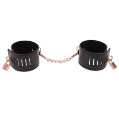 Sex & Mischief Brat Locking Cuffs - /Rose Gold Hand Cuffs