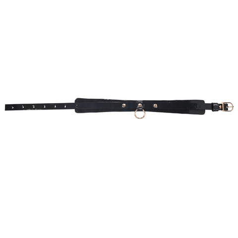 Sex and Mischief Orbit Day Collar in Rainbow Pearlescent Faux Leather Restraints