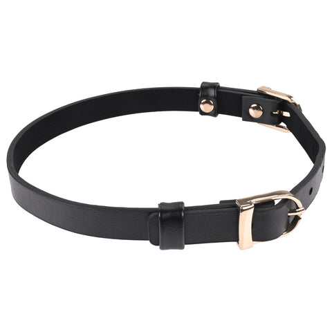 Sex and Mischief Double Buckle Day Collar Restraints