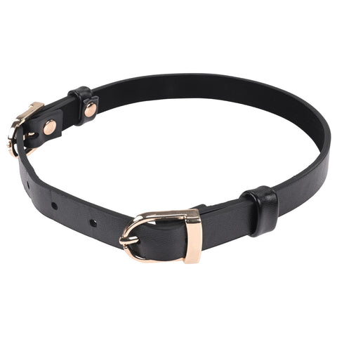 Sex and Mischief Double Buckle Day Collar Restraints