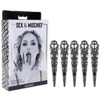 Sex & Mischief Sensory Fingertips - 8.25 cm Black Alloy Black > Bondage Gear > Medical Instruments