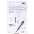 Sex & Mischief Sensory Fingertips - 8.25 cm Black Alloy > Bondage Gear > Medical Instruments