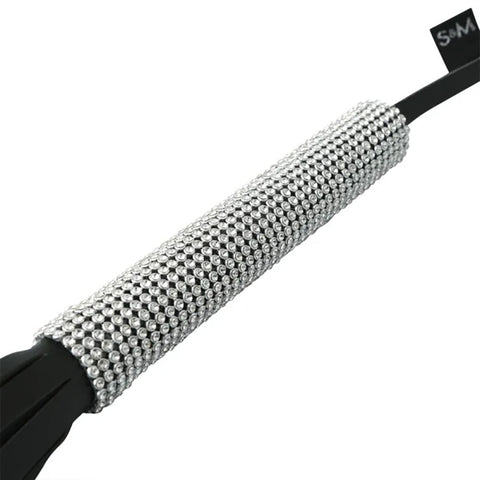 Sex & Mischief Sparkle Flogger 78 cm Vegan Leather Whips & Paddles