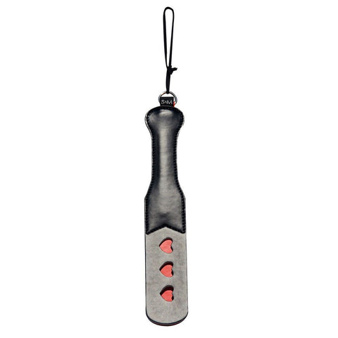 Sex And Mischief Heart Paddle With Split Surface Design Whips & Paddles
