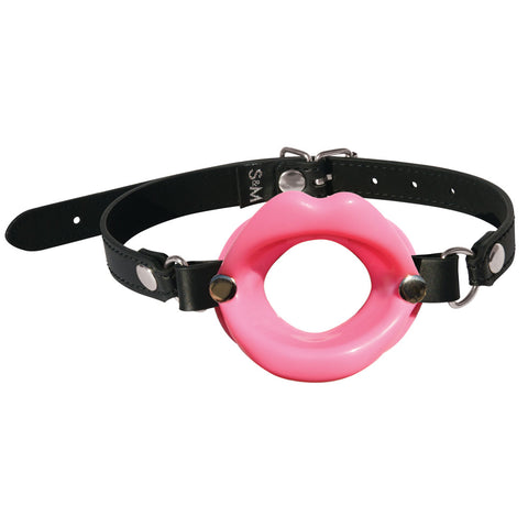 Sex & Mischief Silicone Lips Mouth Gag - 63.5 cm Strap > Bondage Gear > Gags and Bits