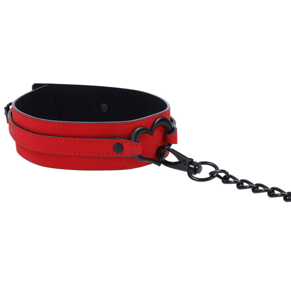 S&M Amor Heart Collar and Leash