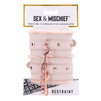 Sex and Mischief Peaches and Cream Fur Handcuffs > Bondage Gear > Restraints