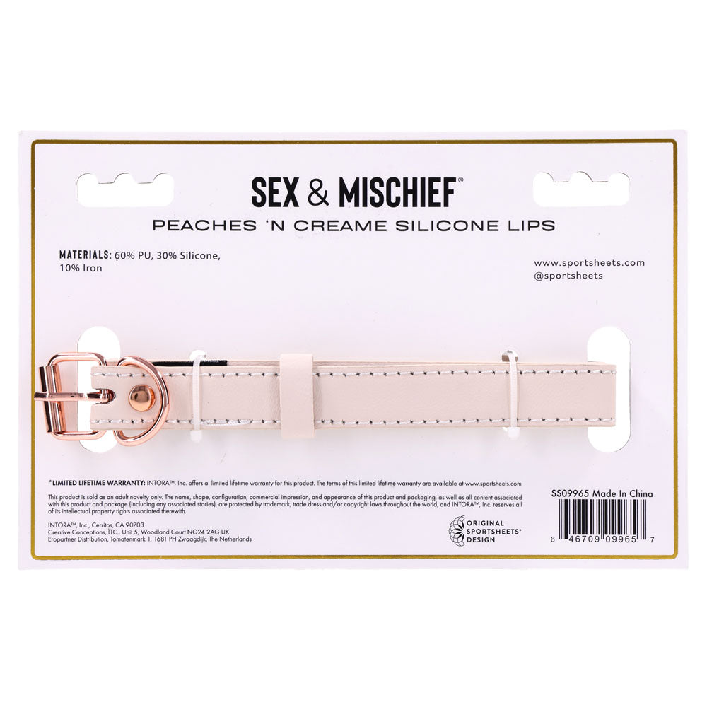 Sex & Mischief Peaches n CreaMe Silicone Lips