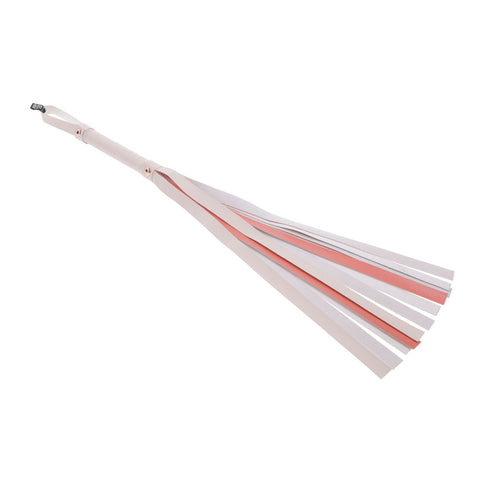Sex & Mischief Peaches n CreaMe Stripe Flogger 80 cm - Peach Whip Whips & Paddles