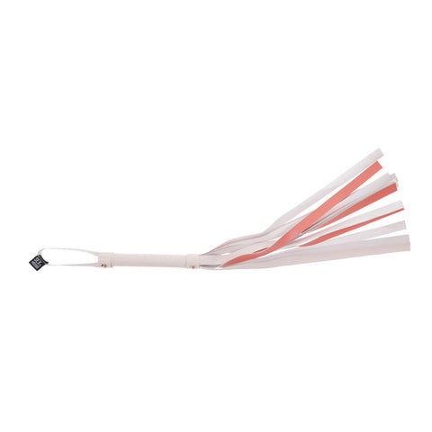 Sex & Mischief Peaches n CreaMe Stripe Flogger 80 cm - Peach Whip Whips & Paddles