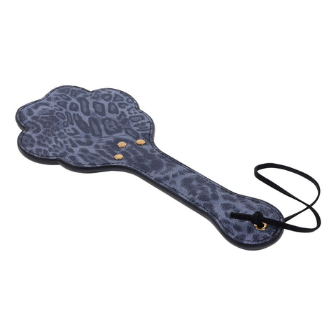 Sex and Mischief Cougar Paw Paddle Navy and Gold Spanking Paddle Whips & Paddles