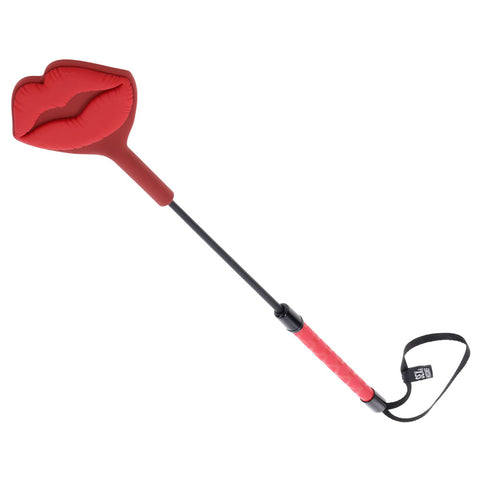 S&M Exs and Ohs Kiss Crop Silicone Tipped Crop Whip Whips & Paddles