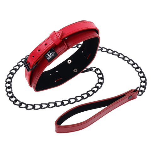 Sm Exs and Ohs Collar and Leash Neck Restraint Restraints