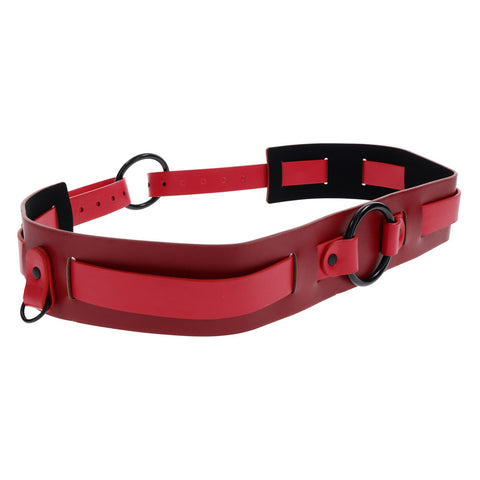 S&M Exs & Ohs Bound and Belted Adjustable Belt 31-42.5 Inches BONDAGE-TOYS