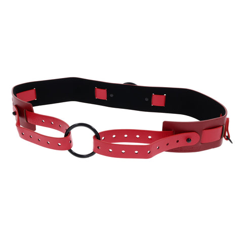 S&M Exs & Ohs Bound and Belted Adjustable Belt 31-42.5 Inches BONDAGE-TOYS