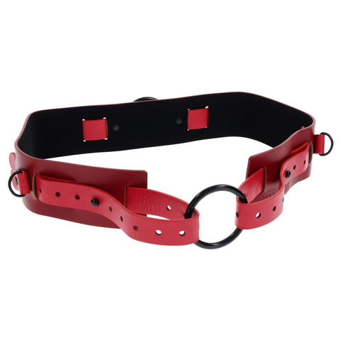 S&M Exs & Ohs Bound and Belted Adjustable Belt 31-42.5 Inches BONDAGE-TOYS