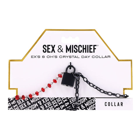 Sm Exs And Ohs Crystal Day Collar Black Collar Jewellery Collar