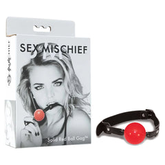 Sex & Mischief Solid Red Ball Gag