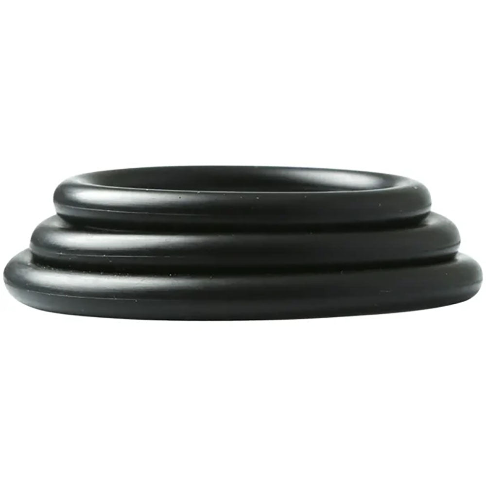 Sex & Mischief Nitrile Cock Ring 3 Pack – Three Sizes Cock Ring Set > Cock Ring > Sets
