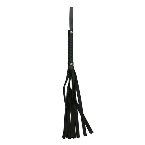 Sex and Mischief Faux Leather Flogger for Sensation Play 24 Inches Whips & Paddles