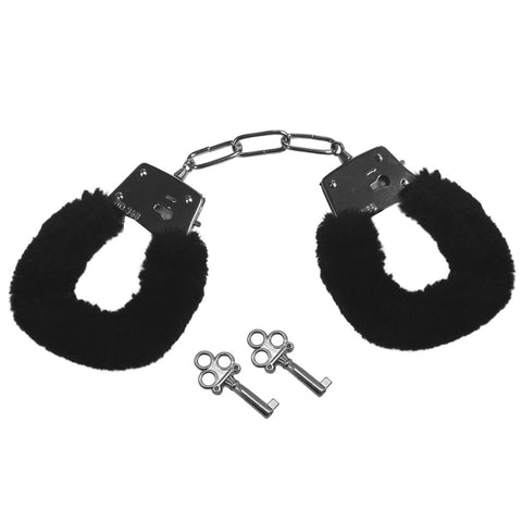 Sex & Mischief Furry Handcuffs - Soft Faux Fur Cuffs Restraints
