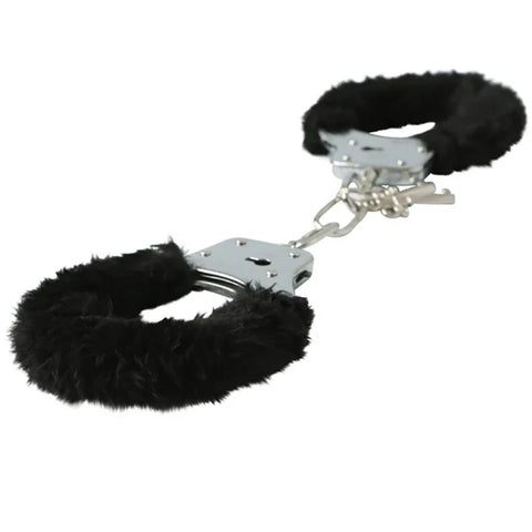 Sex & Mischief Furry Handcuffs - Soft Faux Fur Cuffs Restraints